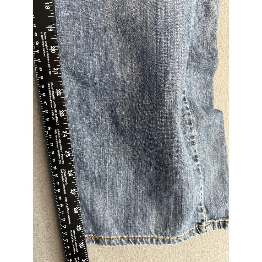 Levi's 527 Jeans Mens 36x30 Medium Wash Blue Slim Bootcut Denim Casual Pants